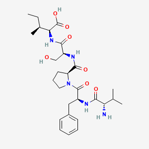 L-Valyl-L-phenylalanyl-L-prolyl-L-seryl-L-isoleucine