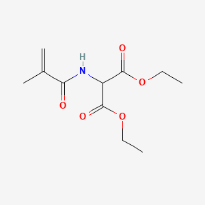 Diethyl [(2-methylacryloyl)amino]propanedioate