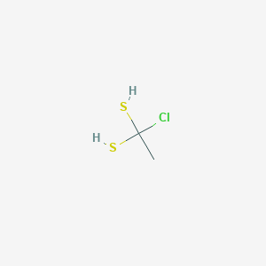 1-Chloroethane-1,1-dithiol