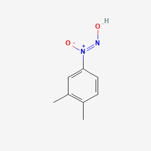 (Z)-(3,4-dimethylphenyl)-hydroxyimino-oxidoazanium