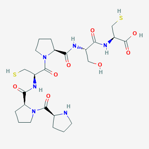 L-Prolyl-L-prolyl-L-cysteinyl-L-prolyl-L-seryl-L-cysteine