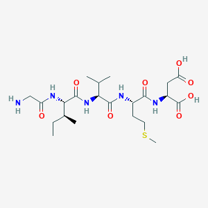 Glycyl-L-isoleucyl-L-valyl-L-methionyl-L-aspartic acid