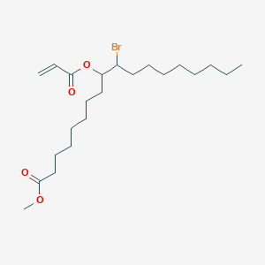 Methyl 9-(acryloyloxy)-10-bromooctadecanoate