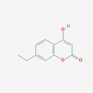 7-Ethyl-4-hydroxy-2H-1-benzopyran-2-one