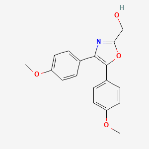 [4,5-Bis(4-methoxyphenyl)-1,3-oxazol-2-yl]methanol