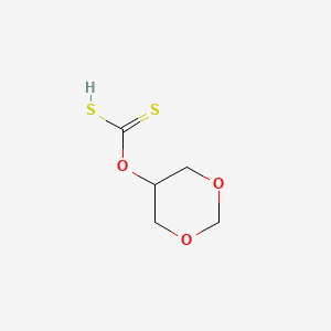 O-1,3-Dioxan-5-yl hydrogen carbonodithioate