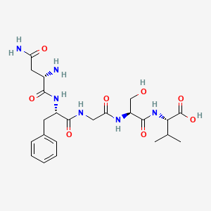 L-Valine, L-asparaginyl-L-phenylalanylglycyl-L-seryl-