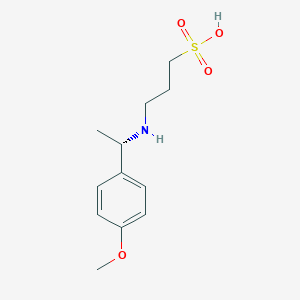 3-[[(1S)-1-(4-methoxyphenyl)ethyl]amino]propane-1-sulfonic Acid