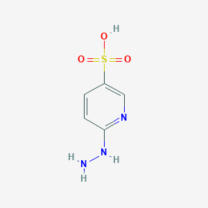 6-Hydrazinylpyridine-3-sulfonic acid