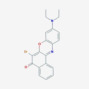 6-Bromo-9-(diethylamino)-5H-benzo[a]phenoxazin-5-one