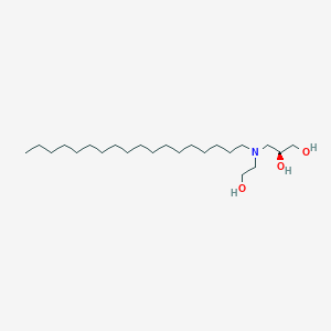 (2S)-3-[(2-Hydroxyethyl)(octadecyl)amino]propane-1,2-diol