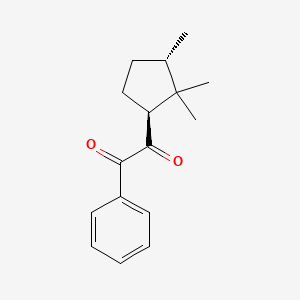 Ethanedione, phenyl[(1S,3S)-2,2,3-trimethylcyclopentyl]-