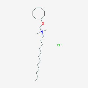 1-Dodecanaminium, N-[(cyclooctyloxy)methyl]-N,N-dimethyl-, chloride