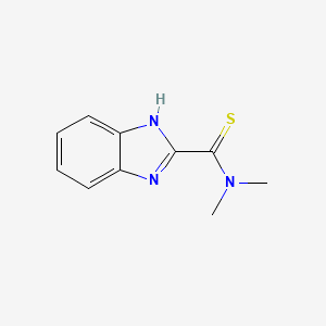 1H-Benzimidazole-2-carbothioamide, N,N-dimethyl-