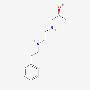 (2S)-1-({2-[(2-Phenylethyl)amino]ethyl}amino)propan-2-ol