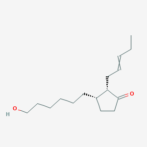 (2S,3S)-3-(6-Hydroxyhexyl)-2-(pent-2-en-1-yl)cyclopentan-1-one