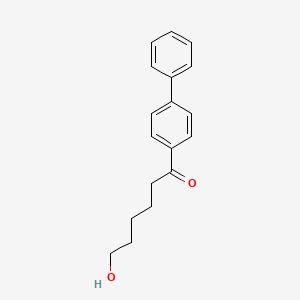 1-Hexanone, 1-[1,1'-biphenyl]-4-yl-6-hydroxy-