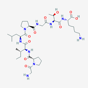 Glycyl-L-prolyl-L-isoleucyl-L-leucyl-L-prolylglycyl-L-threonyl-L-lysine