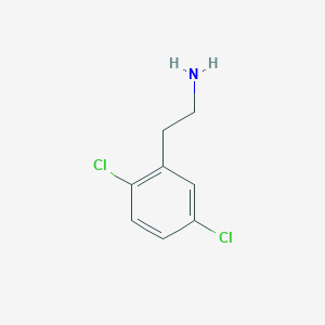 molecular formula C8H9Cl2N B1422609 2,5-Dichlorophenethylamine CAS No. 56133-86-9