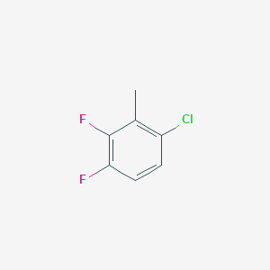 molecular formula C7H5ClF2 B1422610 6-Chloro-2,3-difluorotoluene CAS No. 1208077-23-9