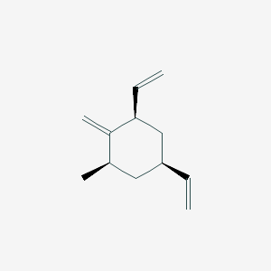 (1R,3R,5S)-1,5-Diethenyl-3-methyl-2-methylidenecyclohexane