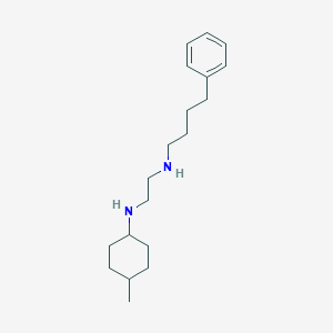 N'-(4-methylcyclohexyl)-N-(4-phenylbutyl)ethane-1,2-diamine