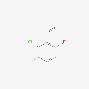 Benzene, 2-chloro-3-ethenyl-4-fluoro-1-methyl-