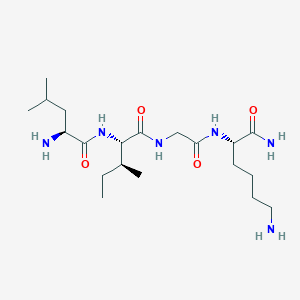 L-Lysinamide, L-leucyl-L-isoleucylglycyl-