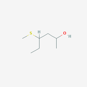 4-(Methylsulfanyl)hexan-2-ol