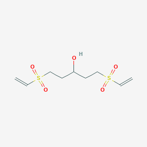 1,5-Di(ethenesulfonyl)pentan-3-ol