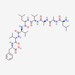 L-Leucyl-L-alanyl-L-alanyl-L-valyl-L-leucyl-L-valyl-L-valyl-L-phenylalanine