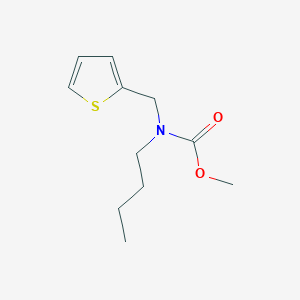 Carbamic acid, butyl(2-thienylmethyl)-, methyl ester