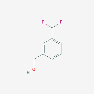 molecular formula C8H8F2O B1422637 [3-(二氟甲基)苯基]甲醇 CAS No. 1309875-03-3
