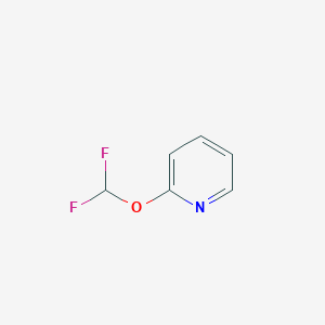 molecular formula C6H5F2NO B1422638 2-(二氟甲氧基)吡啶 CAS No. 865075-07-6