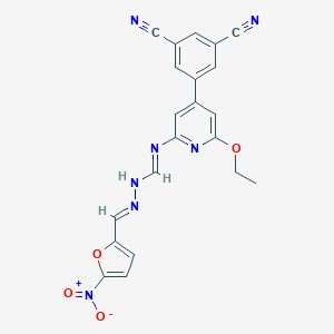 molecular formula C21H15N7O4 B142264 Nofdepi CAS No. 141480-75-3