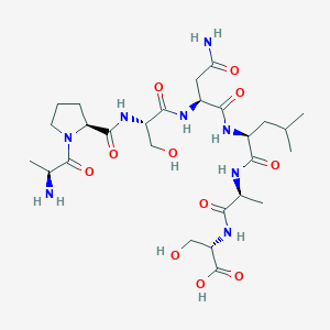 L-Alanyl-L-prolyl-L-seryl-L-asparaginyl-L-leucyl-L-alanyl-L-serine