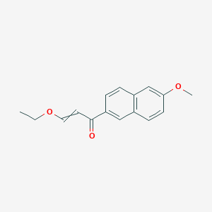 3-Ethoxy-1-(6-methoxynaphthalen-2-yl)prop-2-en-1-one