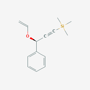 [(3R)-3-(Ethenyloxy)-3-phenylprop-1-yn-1-yl](trimethyl)silane