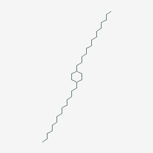 molecular formula C34H68 B14226502 1,4-Ditetradecylcyclohexane CAS No. 820233-12-3