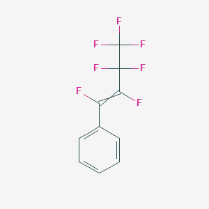 B14226643 (1,2,3,3,4,4,4-Heptafluorobut-1-en-1-yl)benzene CAS No. 783372-47-4