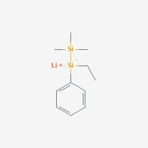 Lithium;ethyl-phenyl-trimethylsilylsilanide