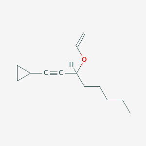 [3-(Ethenyloxy)oct-1-yn-1-yl]cyclopropane