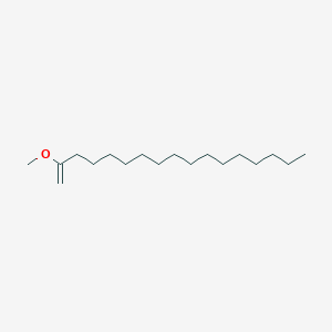 molecular formula C18H36O B14226881 2-Methoxyheptadec-1-ene CAS No. 827615-85-0