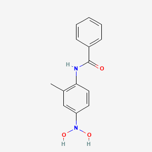 N-[4-(dihydroxyamino)-2-methylphenyl]benzamide