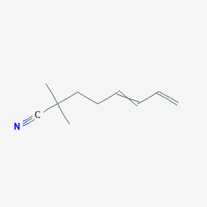 2,2-Dimethylocta-5,7-dienenitrile