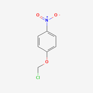 molecular formula C7H6ClNO3 B1422695 1-(Chloromethoxy)-4-nitrobenzene CAS No. 14790-63-7
