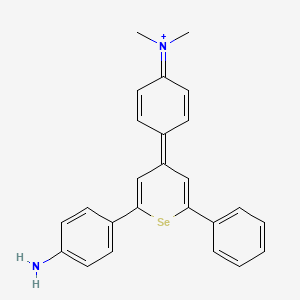 Seleninium, 2-(4-aminophenyl)-4-[4-(dimethylamino)phenyl]-6-phenyl-