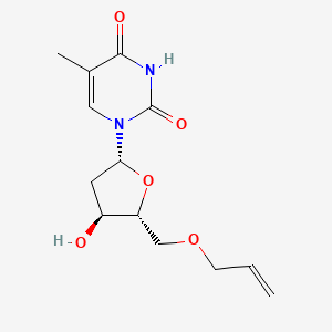 molecular formula C13H18N2O5 B14226995 5'-o-Allylthymidine CAS No. 741687-37-6