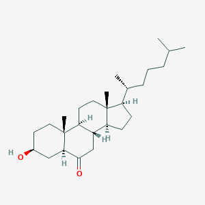 molecular formula C₂₇H₄₆O₂ B014227 6-酮胆甾醇 CAS No. 1175-06-0