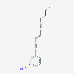 3-(Dec-3-ene-1,5-diyn-1-yl)benzonitrile